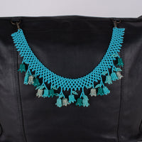 BBEADED TULIPS BAG NECKLACE - NO. 18257