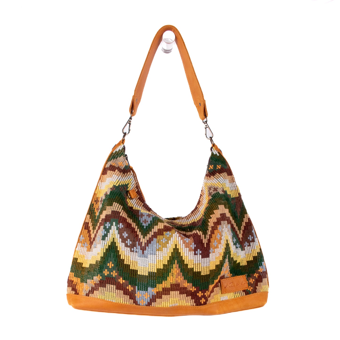 PENELOPE BAG - H&S MOON & STARS - BOURBON - NO. 18361