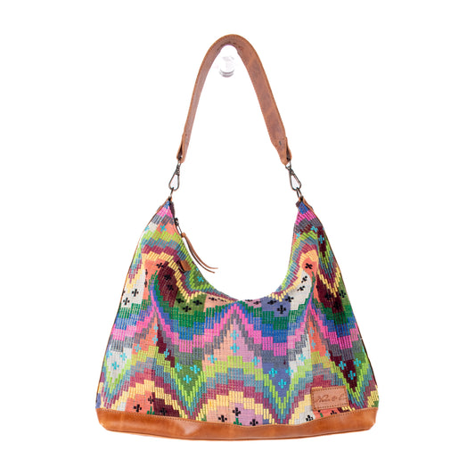 PENELOPE BAG - H&S MOON & STARS - TERRACOTTA - NO. 18368