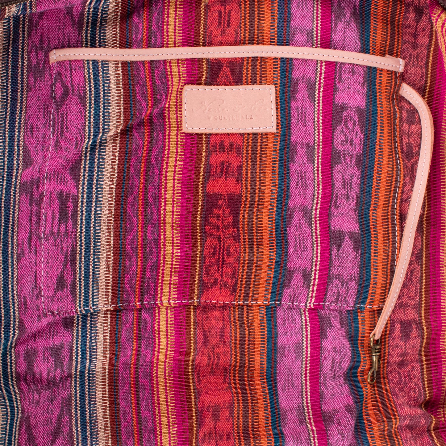 PENELOPE BAG - H&S WHEAT - PEACH - NO. 18371