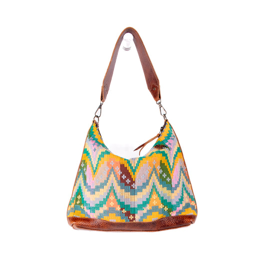 SMALL PENELOPE BAG - H&S MOON & STARS - HONEY - NO. 18382