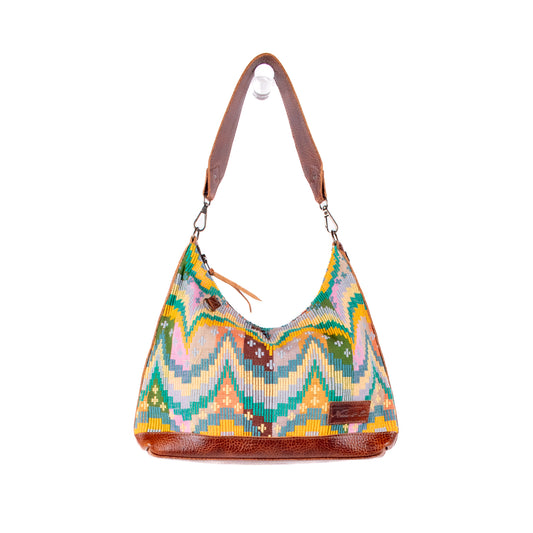 SMALL PENELOPE BAG - H&S MOON & STARS - HONEY - NO. 18382