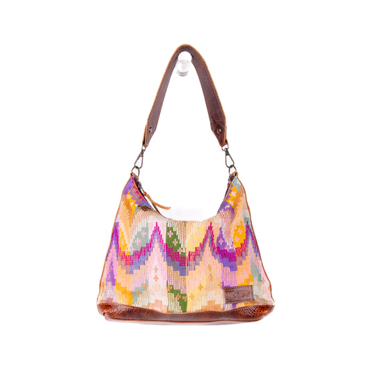 SMALL PENELOPE BAG - H&S MOON & STARS - HONEY - NO. 18383