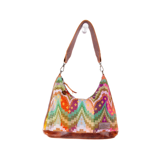 SMALL PENELOPE BAG - H&S MOON & STARS - HONEY - NO. 18384