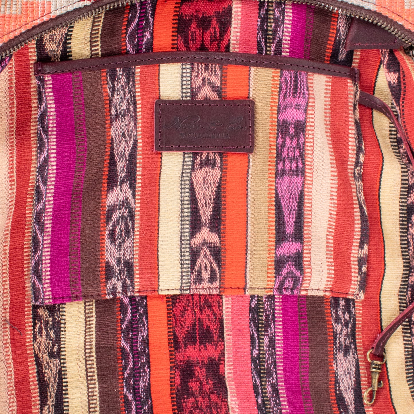 SMALL PENELOPE BAG - H&S MOON & STARS - VINO TINTO - NO. 18385