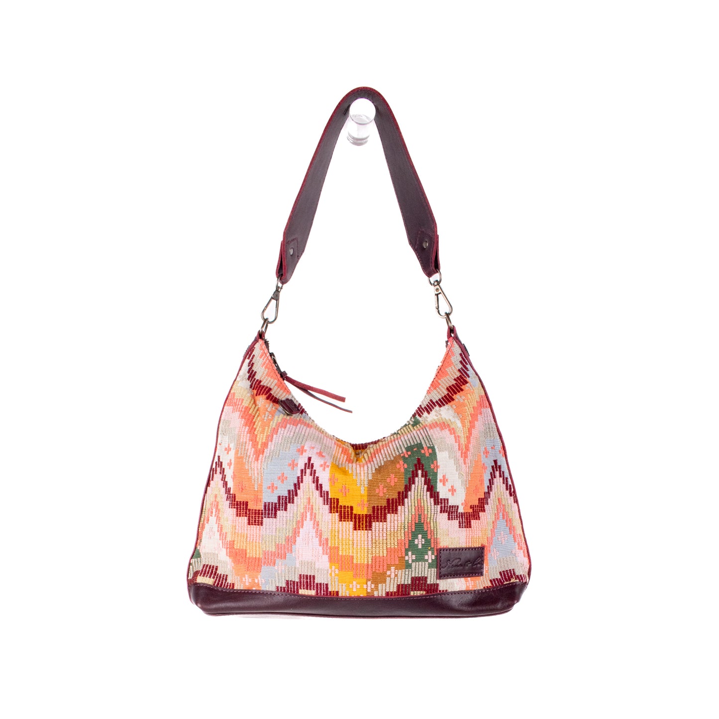 SMALL PENELOPE BAG - H&S MOON & STARS - VINO TINTO - NO. 18385