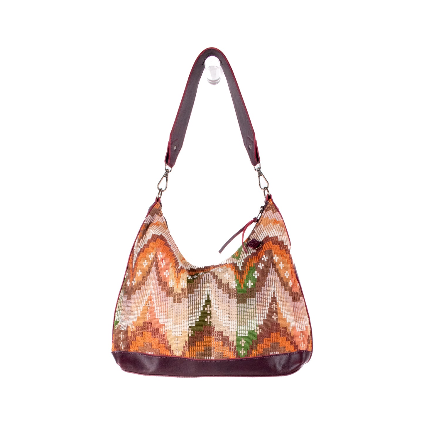 SMALL PENELOPE BAG - H&S MOON & STARS - VINO TINTO - NO. 18386