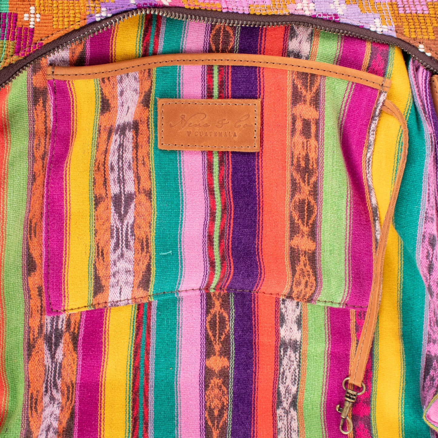 SMALL PENELOPE BAG - H&S MOON & STARS - COGNAC - NO. 18388