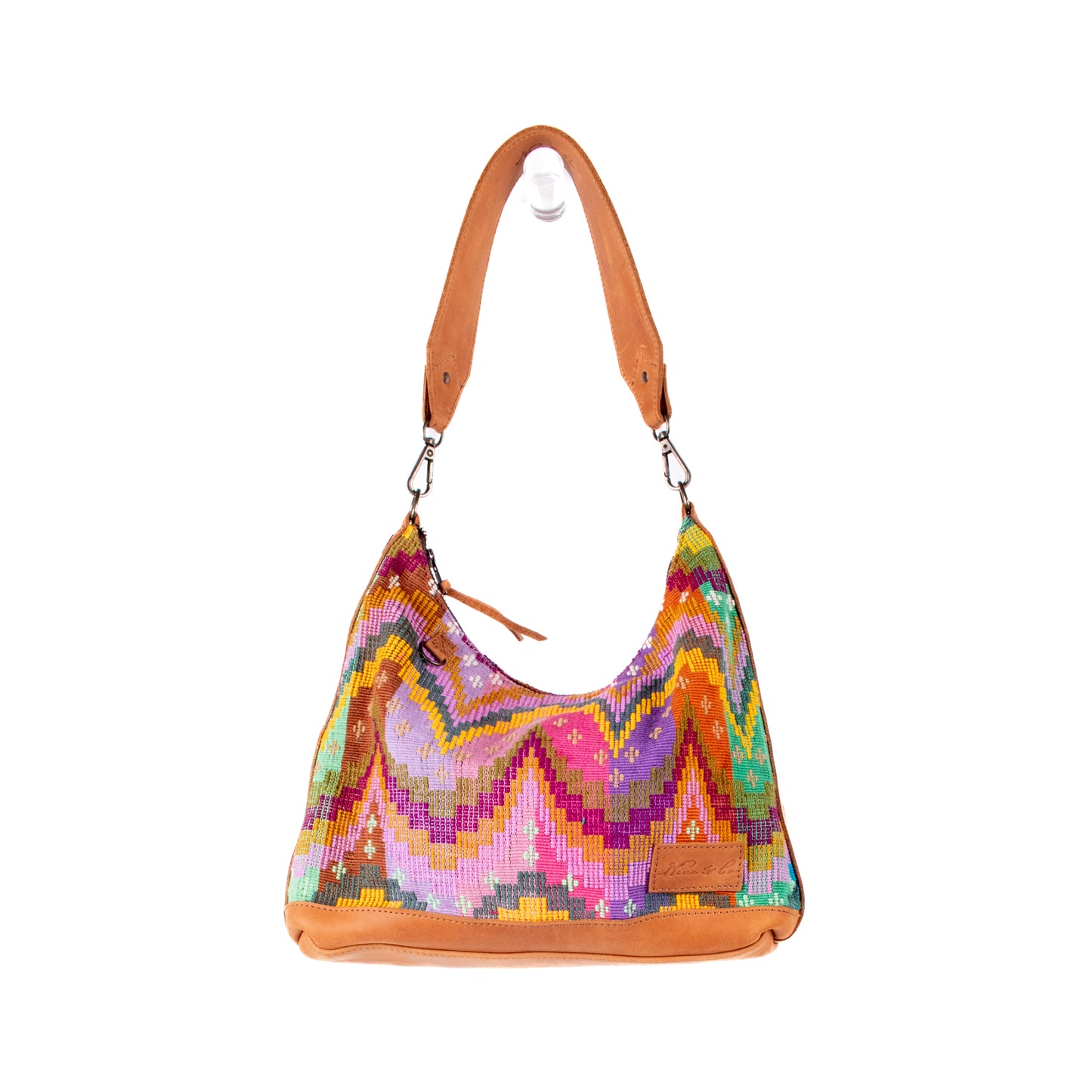 SMALL PENELOPE BAG - H&S MOON & STARS - COGNAC - NO. 18388