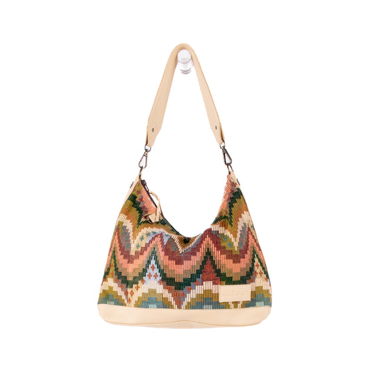 SMALL PENELOPE BAG - H&S MOON & STARS - BUTTER - NO. 18392