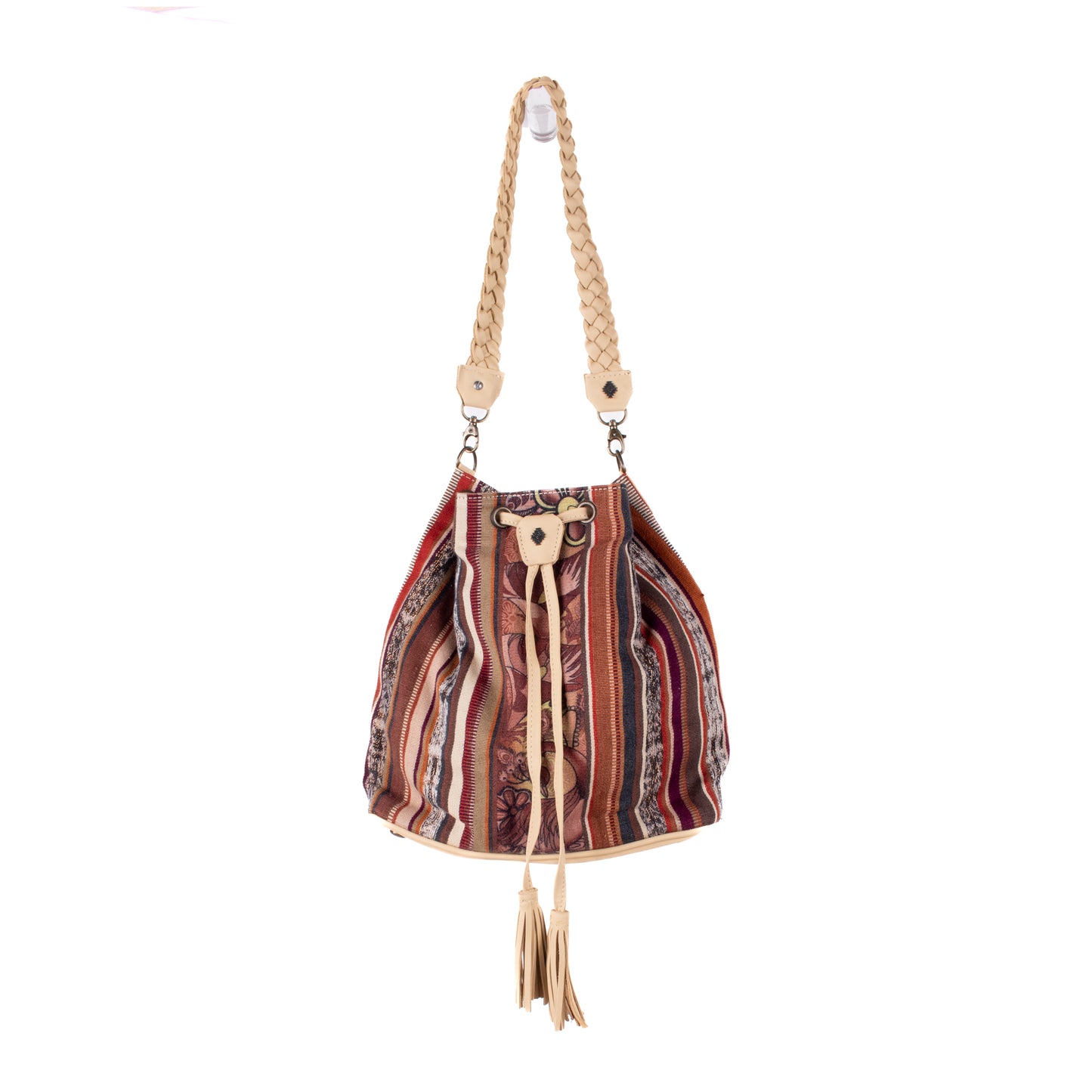 DRAWSTRING BUCKET BAG - CORTE - BUTTER - NO. 18393