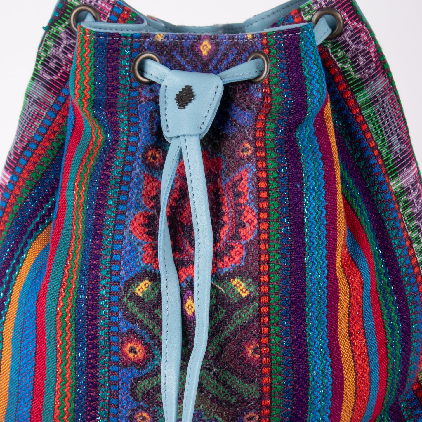 DRAWSTRING BUCKET BAG - CORTE - SKY BLUE - NO. 18395