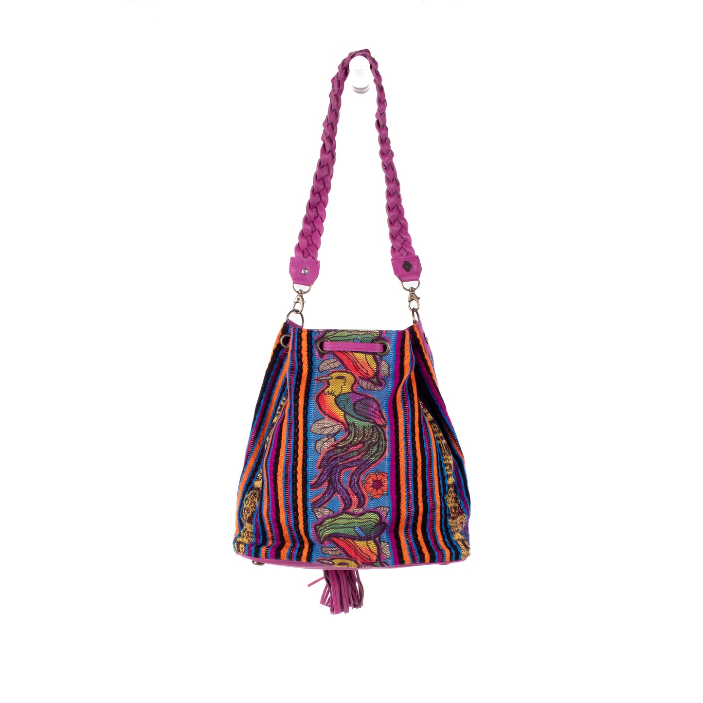 DRAWSTRING BUCKET BAG - CORTE - BABY RHINO - NO. 18396