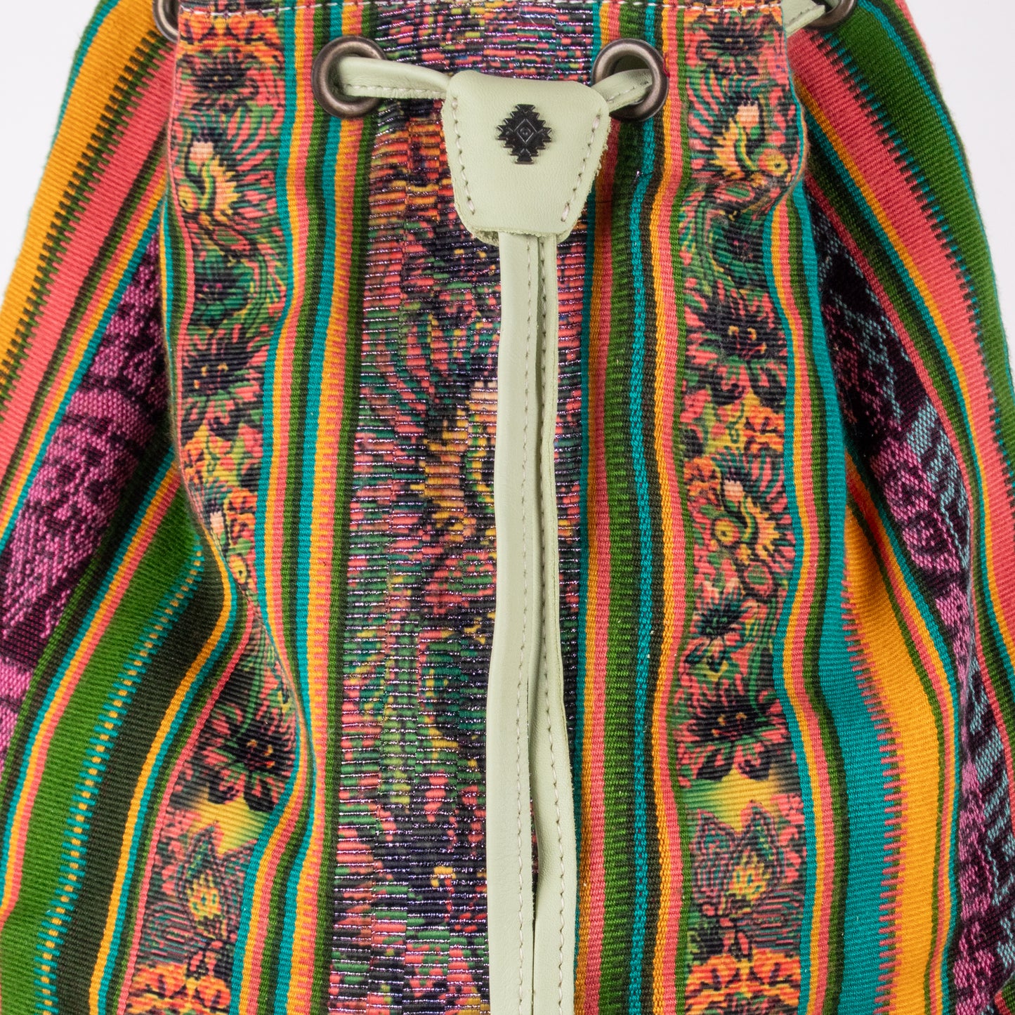 DRAWSTRING BUCKET BAG - CORTE - PISTACHIO - NO. 18397