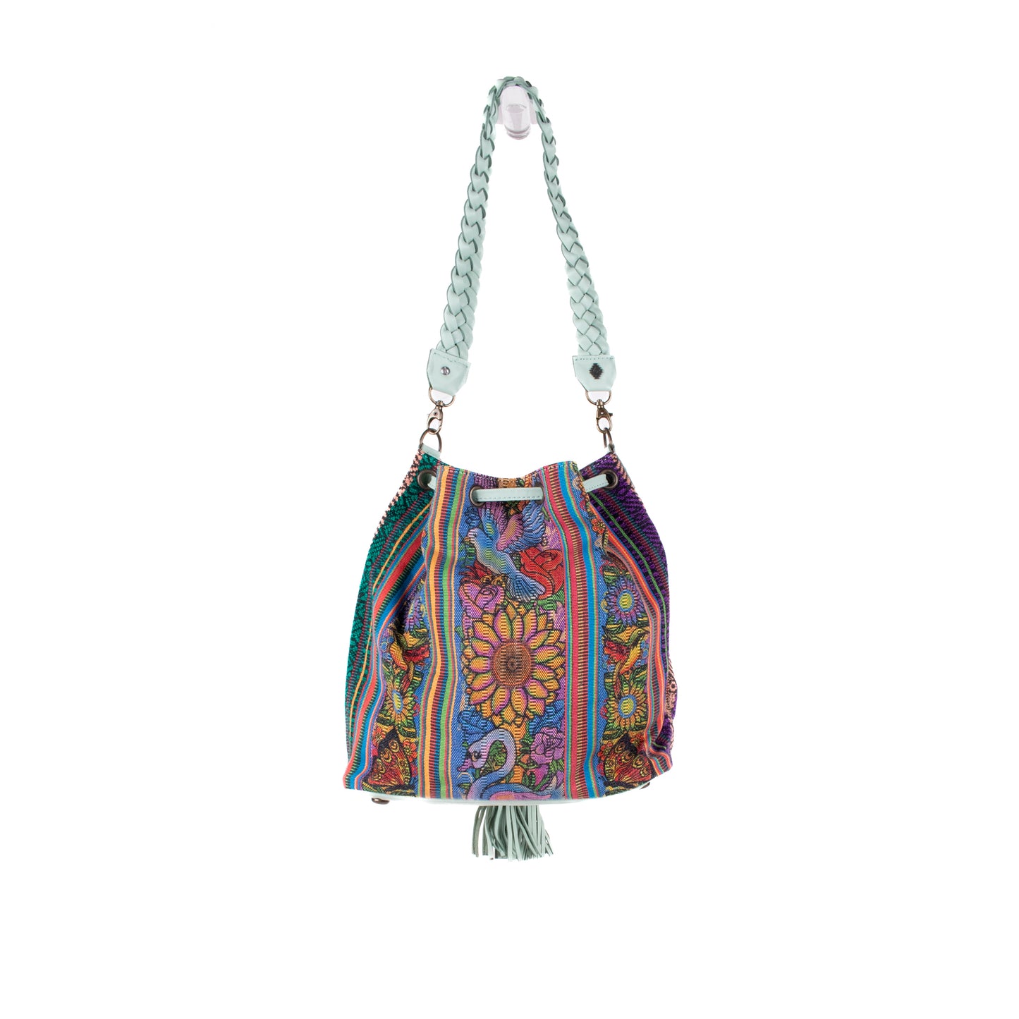 DRAWSTRING BUCKET BAG - CORTE - LUCITE - NO. 18400