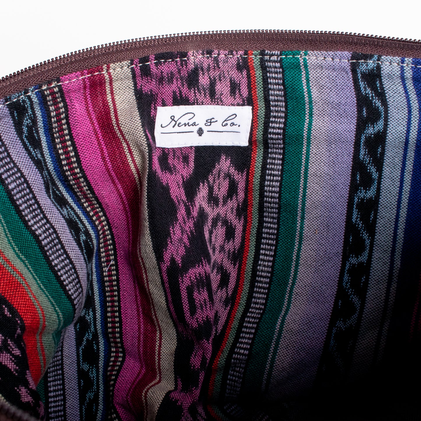 LAPTOP CASE 16" - OOAK HUIPIL - PISTACHO - NO. 18410