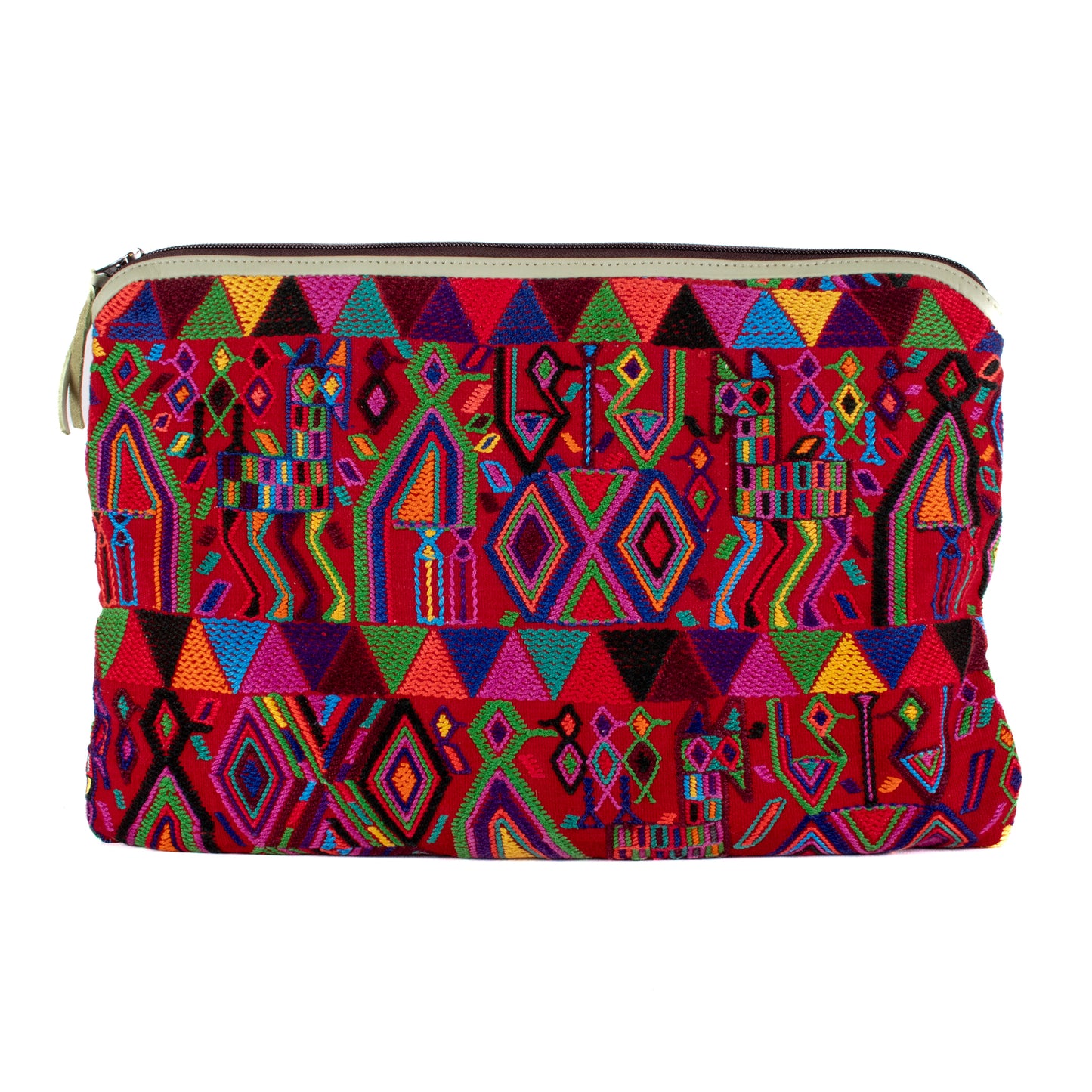 LAPTOP CASE 16" - OOAK HUIPIL - PISTACHO - NO. 18410