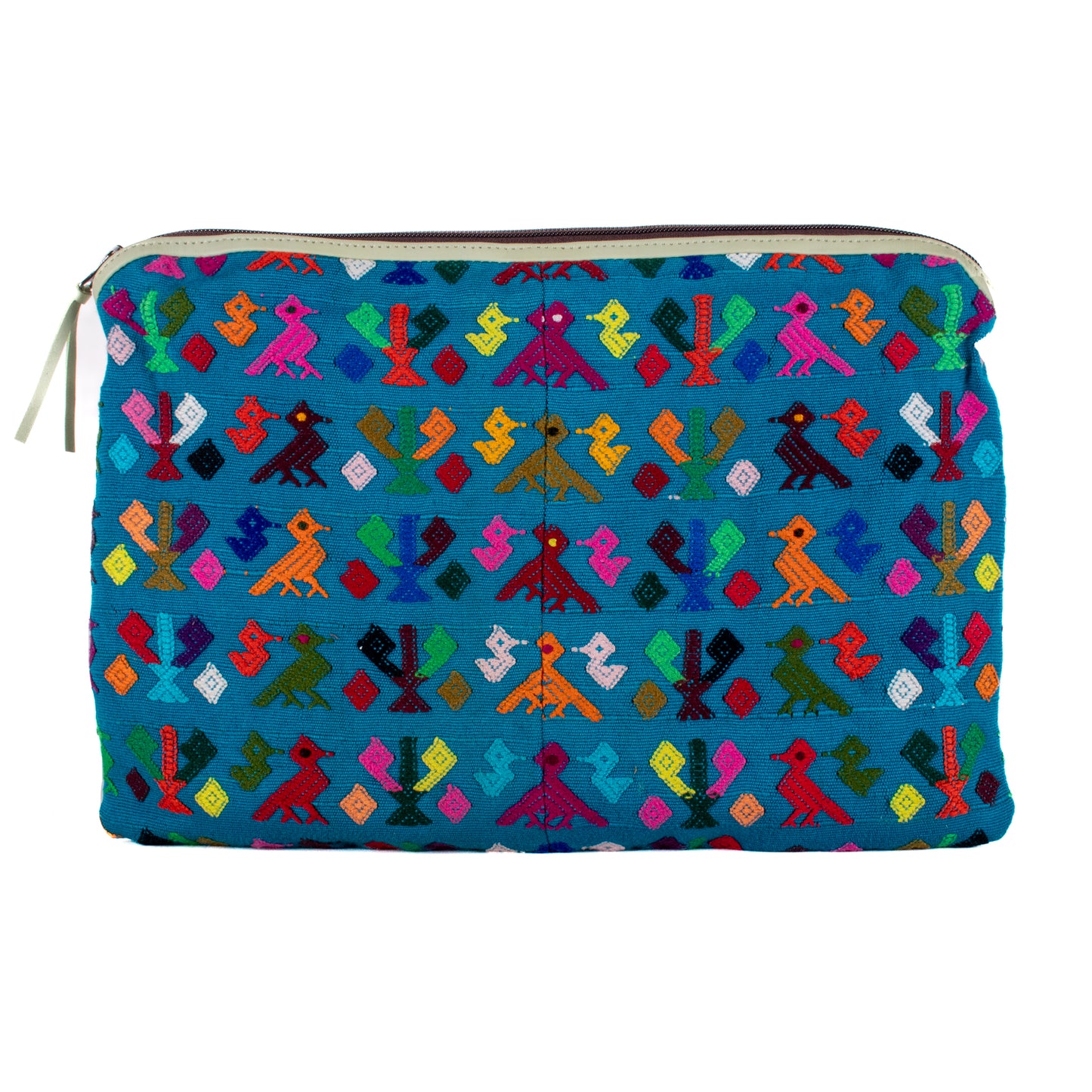 LAPTOP CASE 16" - OOAK HUIPIL - PISTACHO - NO. 18411