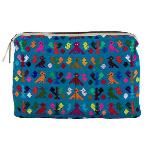 LAPTOP CASE 16" - OOAK HUIPIL - PISTACHO - NO. 18411