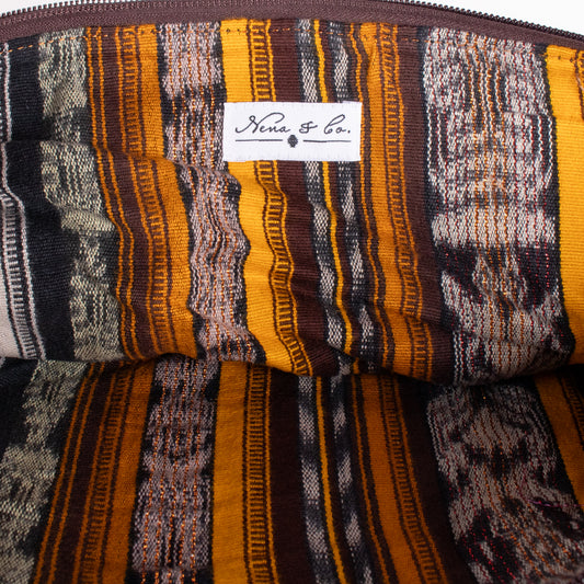 LAPTOP CASE 16" - OOAK HUIPIL - DUNA AMARILLA - NO. 18421