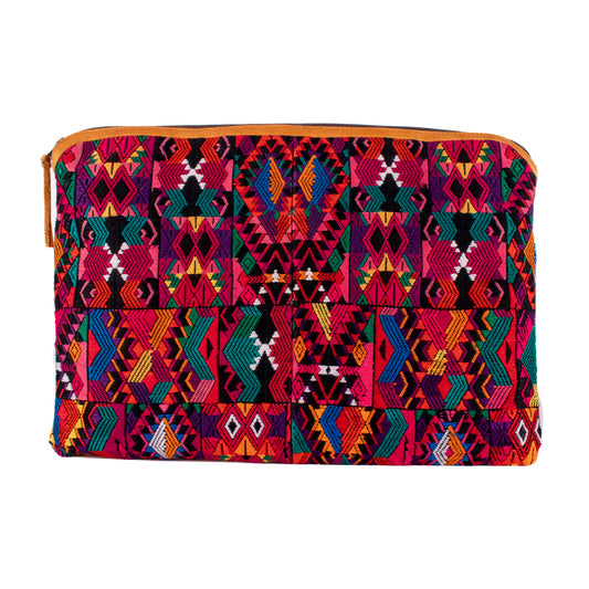 LAPTOP CASE 16" - OOAK HUIPIL - BOURBON - NO. 18424