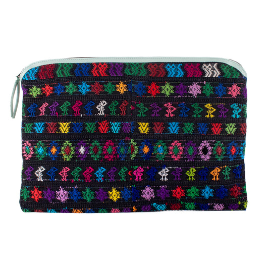 LAPTOP CASE 16" - OOAK HUIPIL - LUCITE - NO. 18426