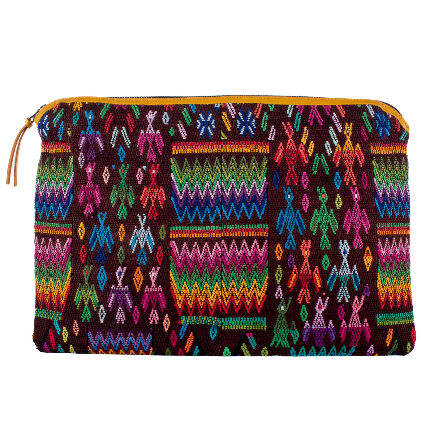 LAPTOP CASE 16" - OOAK HUIPIL - MARIGOLD - NO. 18429