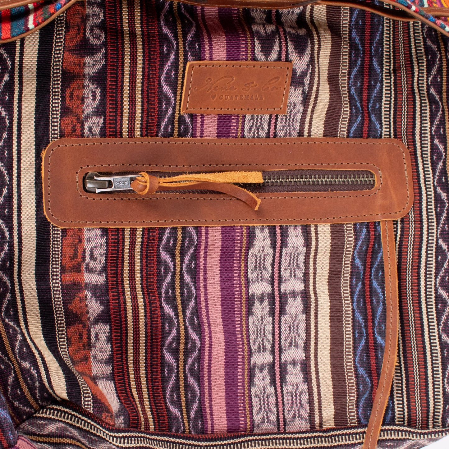 DRAWSTRING BUCKET BAG - CORTE - CAFE - NO. 18451