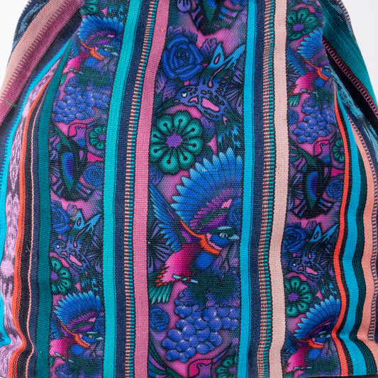 DRAWSTRING BUCKET BAG - CORTE - BLACK - NO. 18455