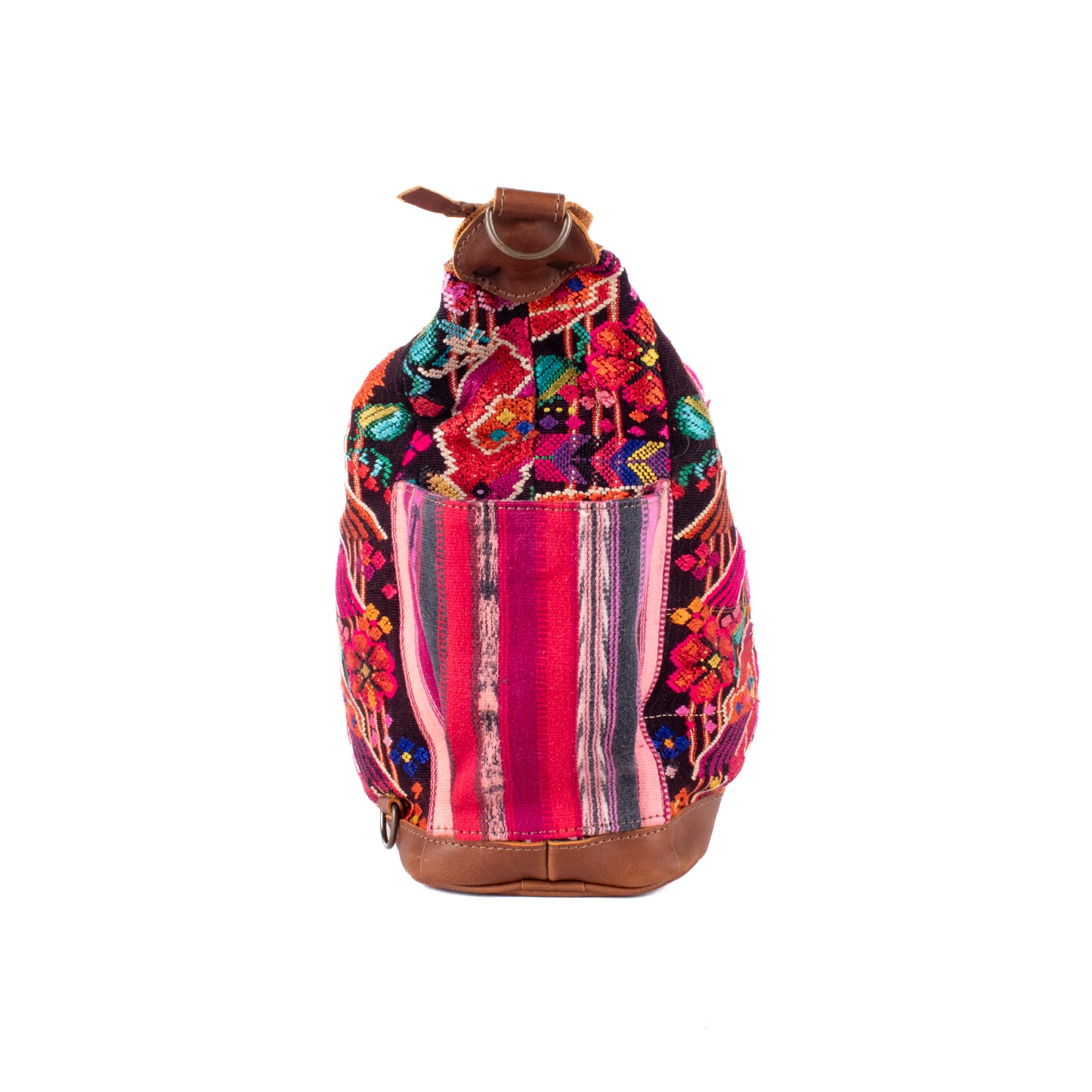 BEATRIZ MCDB + DIAMANTE STRAP - OOAK HUIPIL - CAFE -  NO. 18464