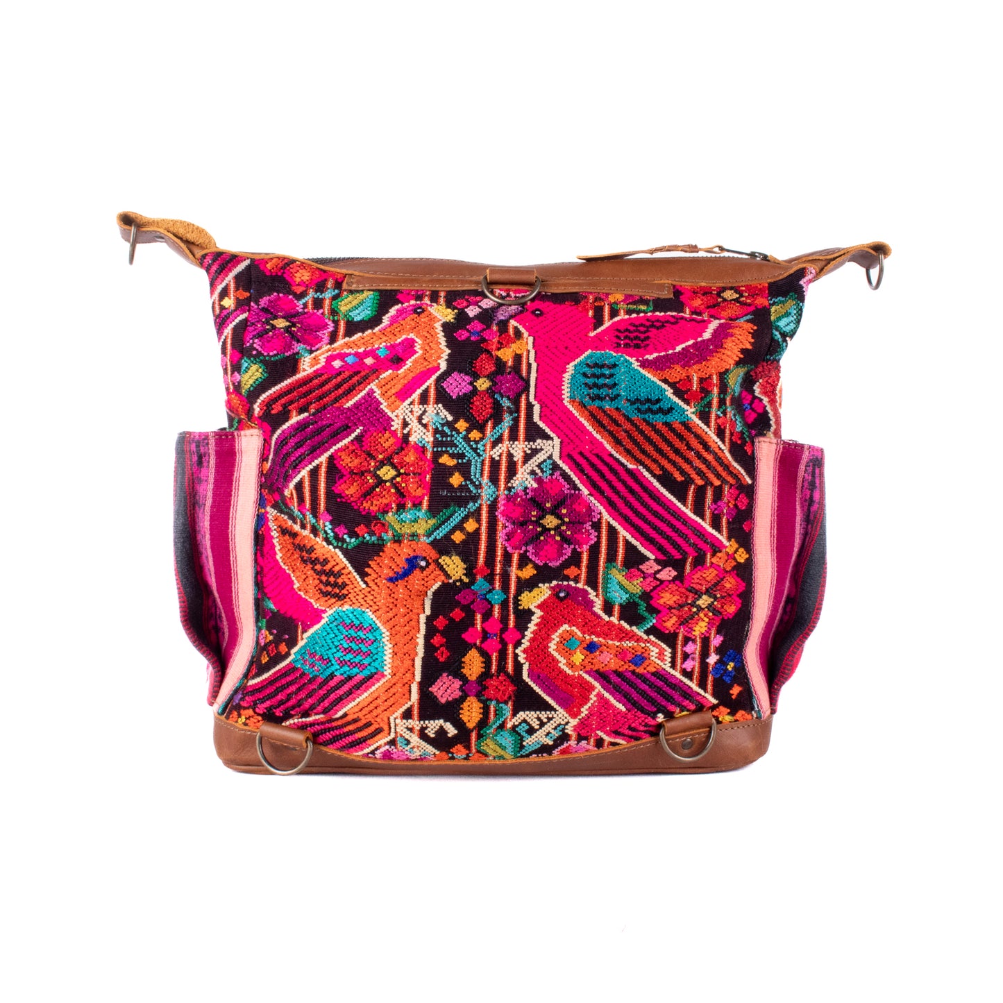 BEATRIZ MCDB + DIAMANTE STRAP - OOAK HUIPIL - CAFE -  NO. 18464