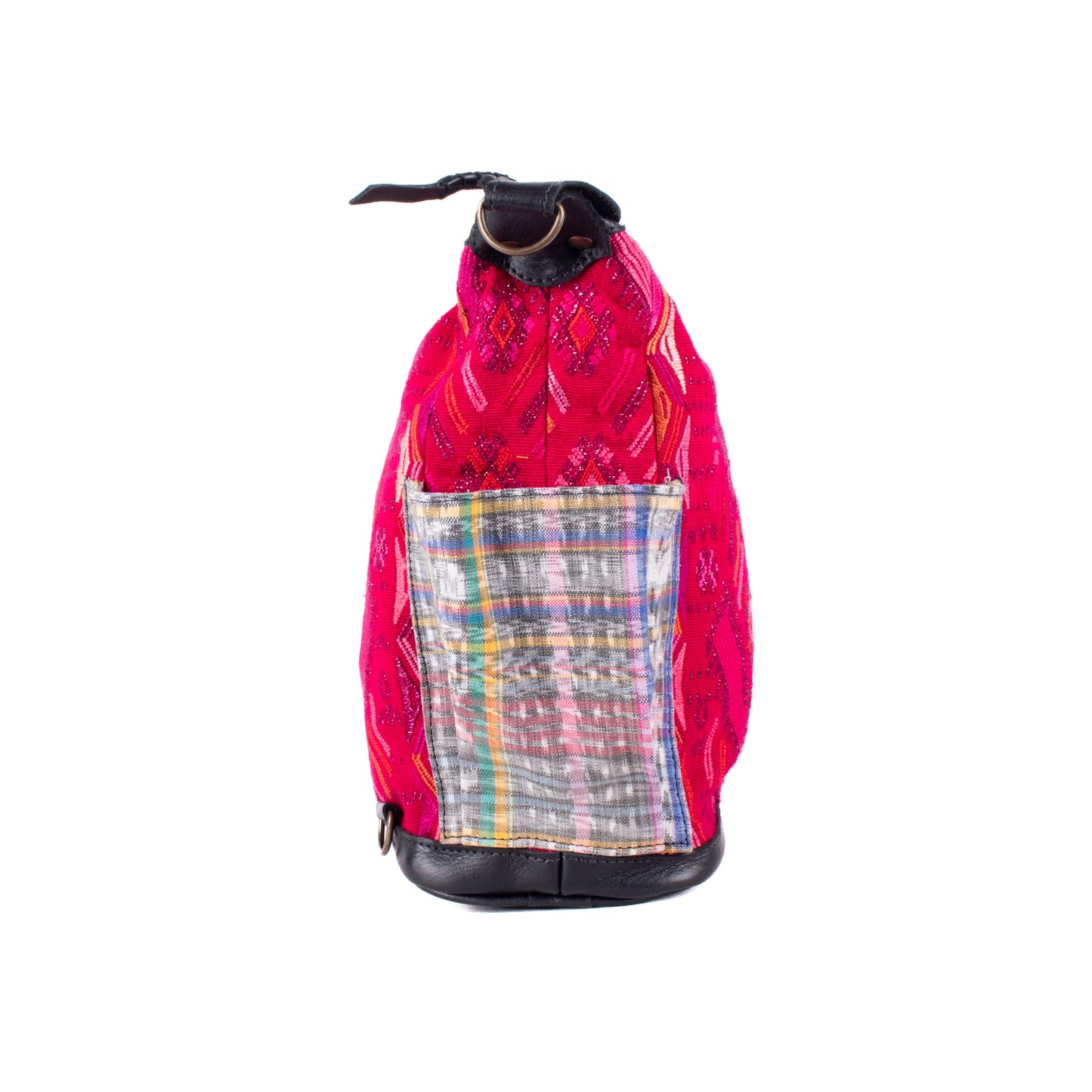 BEATRIZ MCDB + DIAMANTE STRAP - OOAK HUIPIL - BLACK -  NO.18465