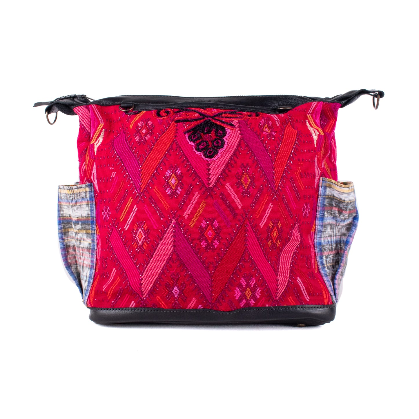 BEATRIZ MCDB + DIAMANTE STRAP - OOAK HUIPIL - BLACK -  NO.18465