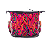 BEATRIZ MCDB + DIAMANTE STRAP - OOAK HUIPIL - BLACK -  NO. 18468
