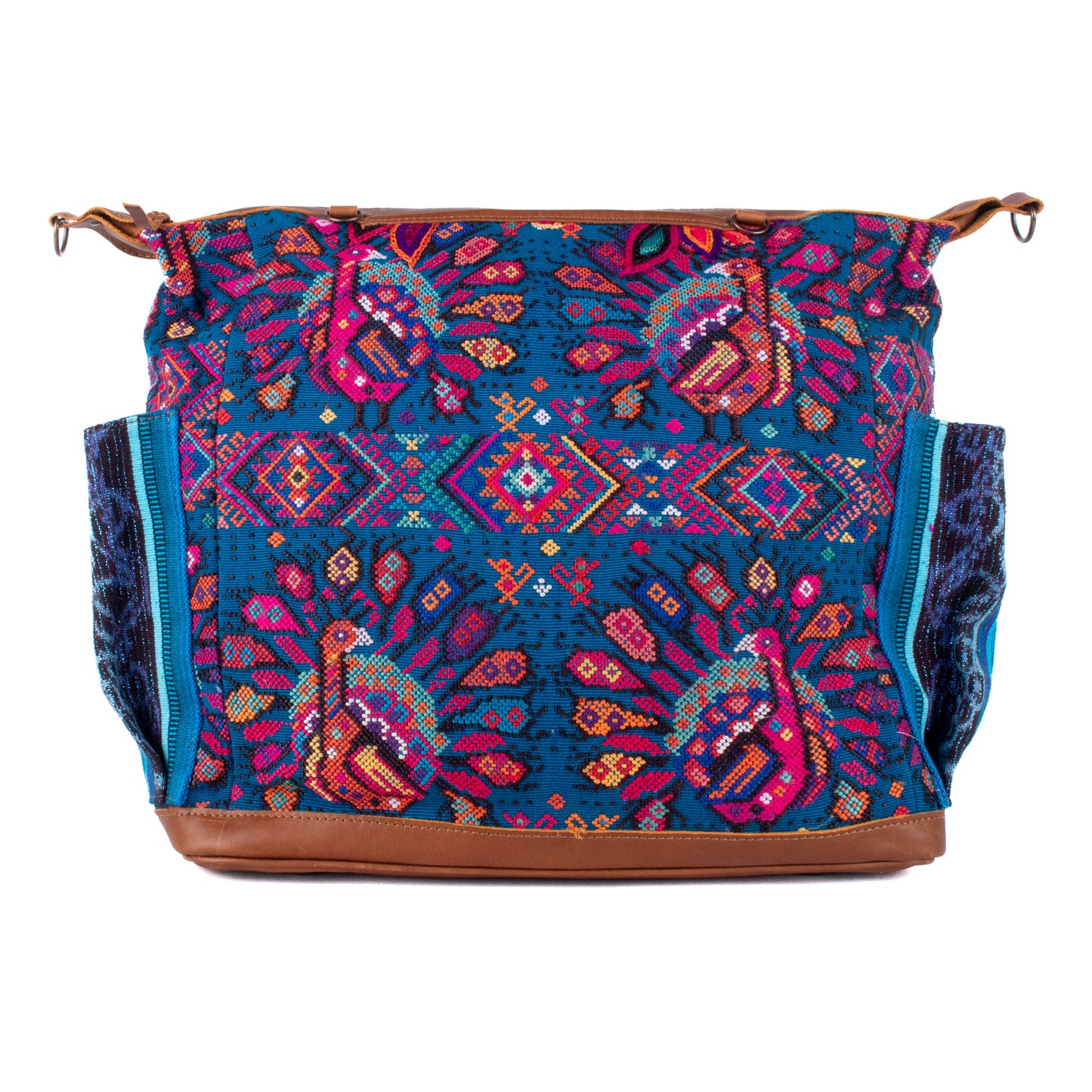 BEATRIZ CDB + DIAMANTE STRAP - OOAK HUIPIL - CAFE - NO. 18472