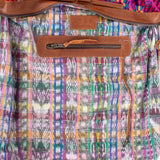 BEATRIZ CDB + DIAMANTE STRAP - OOAK HUIPIL - CAFE - NO. 18474