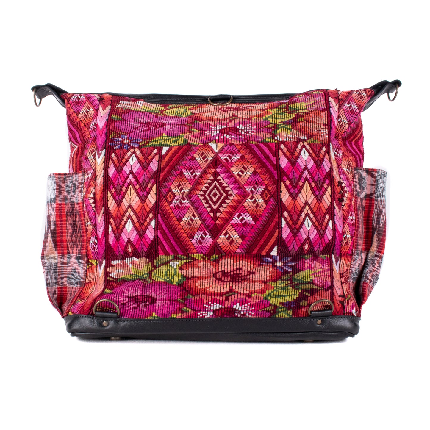 BEATRIZ CDB + DIAMANTE STRAP - OOAK HUIPIL - BLACK - NO. 18476