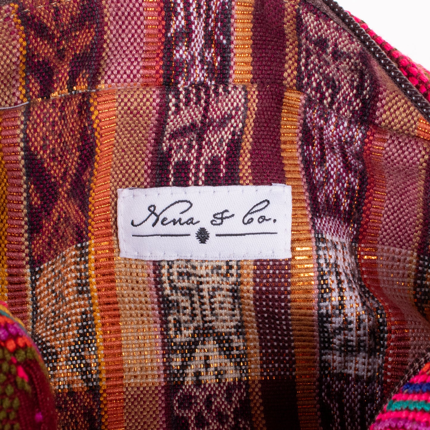 WANDER BAG - OOAK HUIPIL - CAFE - NO. 18515