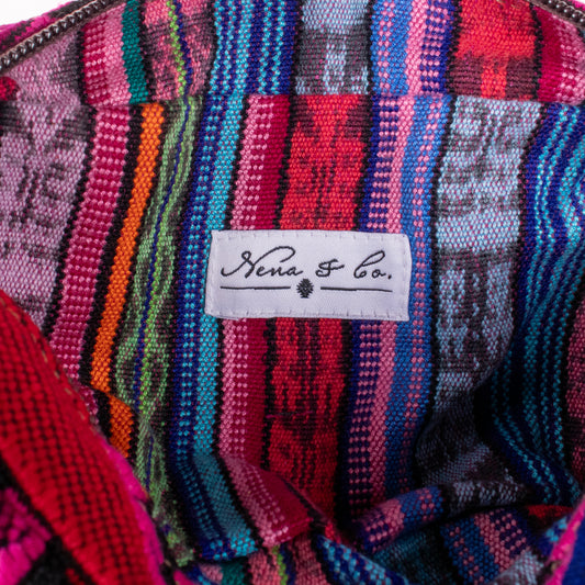 WANDER BAG - OOAK HUIPIL - CAFE - NO. 18519