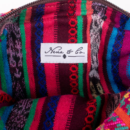 WANDER BAG - OOAK HUIPIL - CAFE - NO. 18520