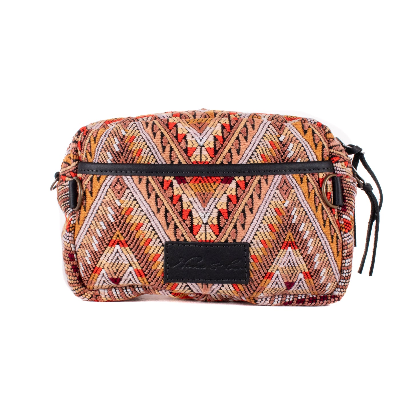 WANDER BAG - OOAK HUIPIL - BLACK - NO. 18524