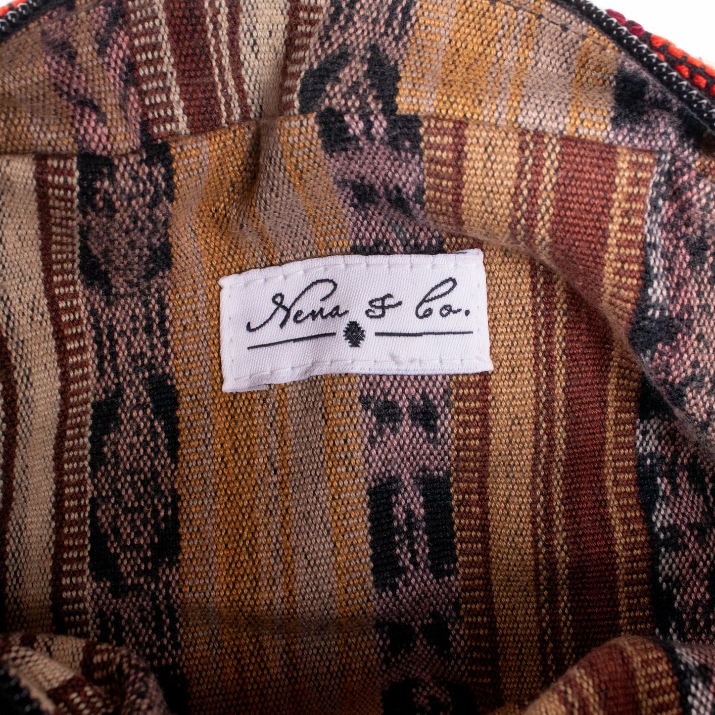 WANDER BAG - OOAK HUIPIL - BLACK - NO. 18524