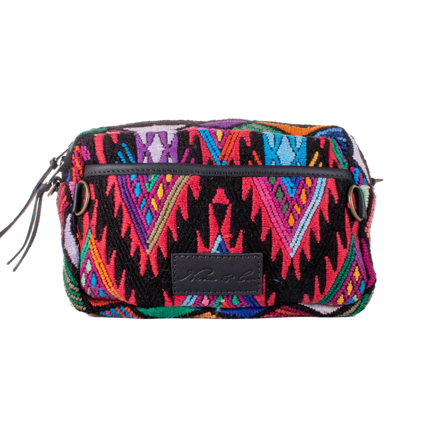 WANDER BAG - OOAK HUIPIL - BLACK - NO. 18525