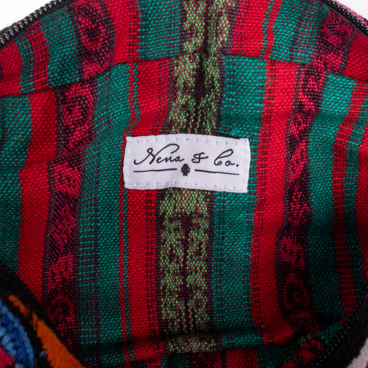 WANDER BAG - OOAK HUIPIL - BLACK - NO. 18525