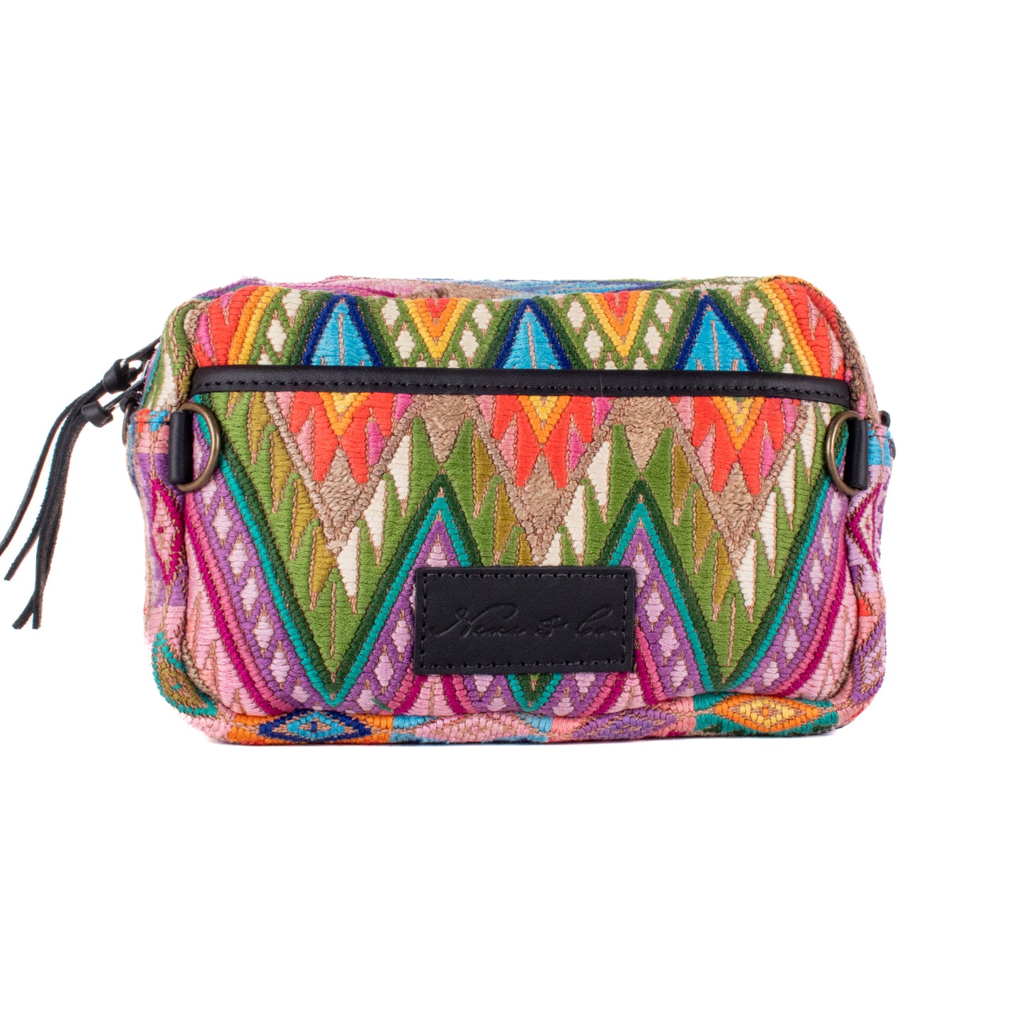 WANDER BAG - OOAK HUIPIL - BLACK - NO. 18526