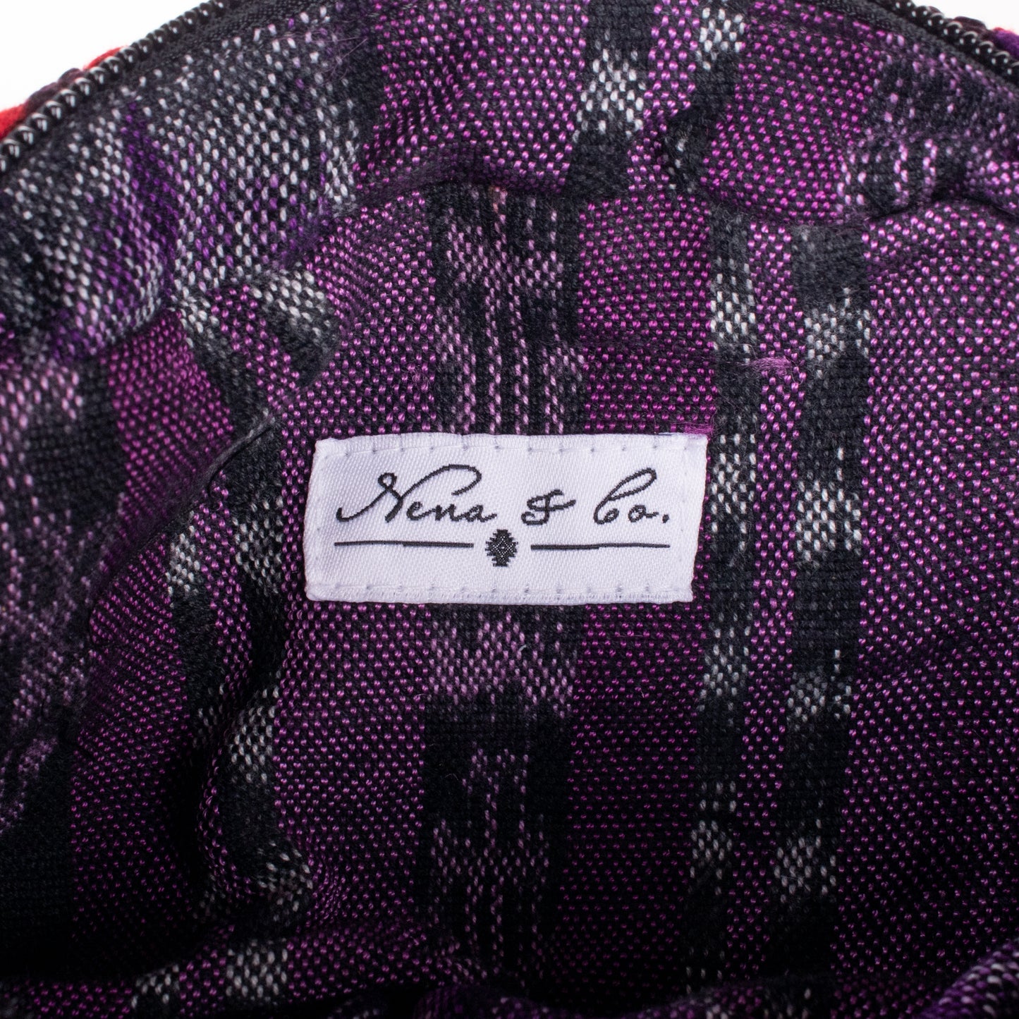 WANDER BAG - OOAK HUIPIL - BLACK - NO. 18527