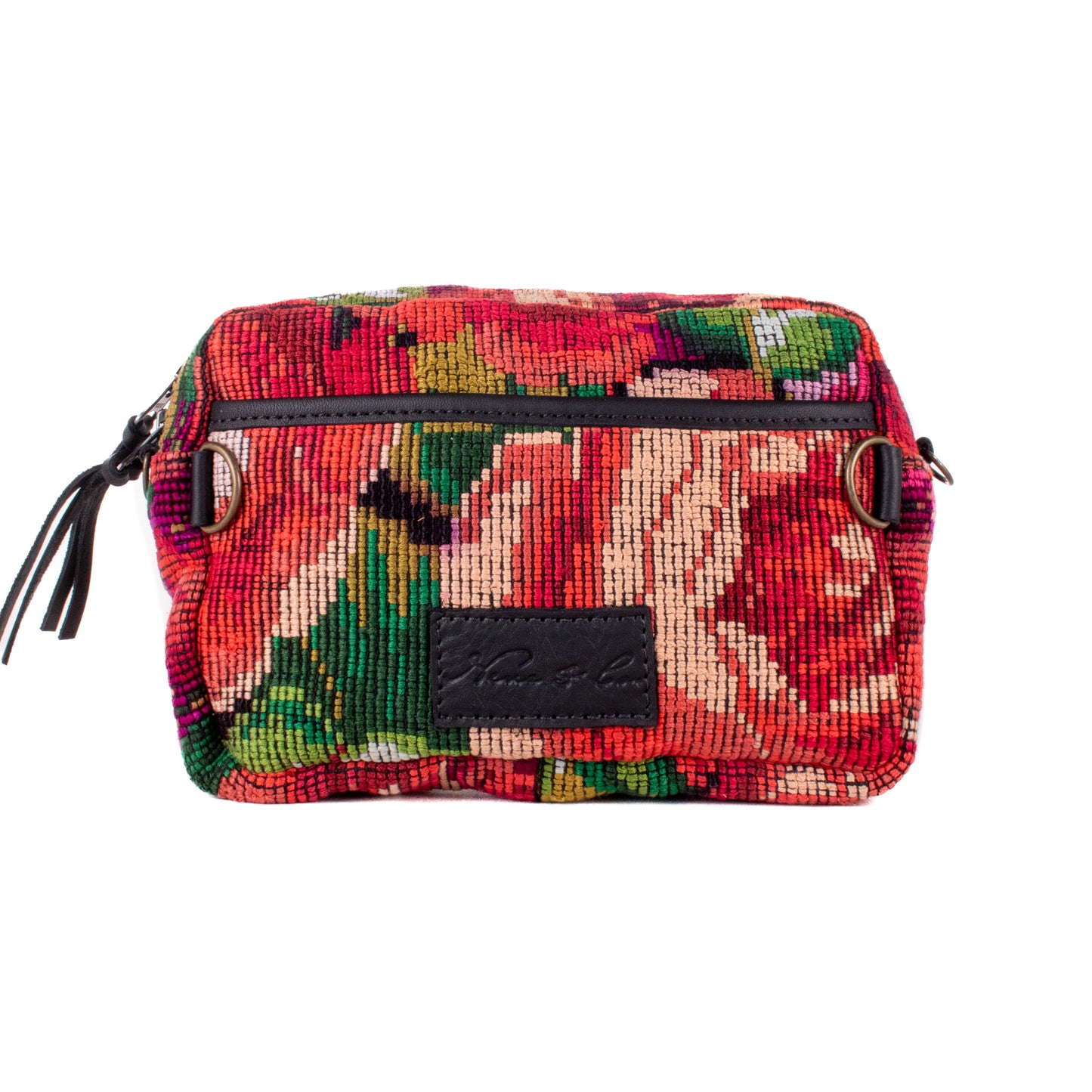 WANDER BAG - OOAK HUIPIL - BLACK - NO. 18528