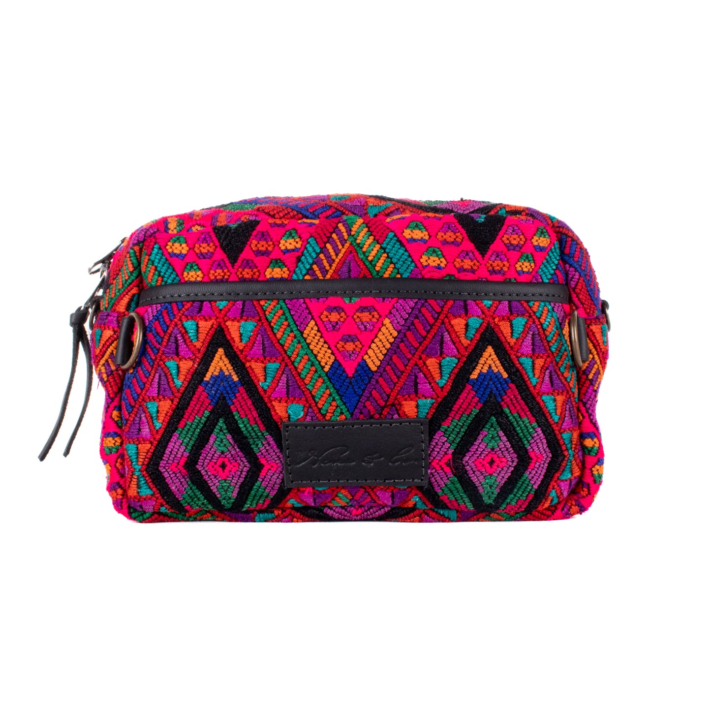 WANDER BAG - OOAK HUIPIL - BLACK - NO. 18529