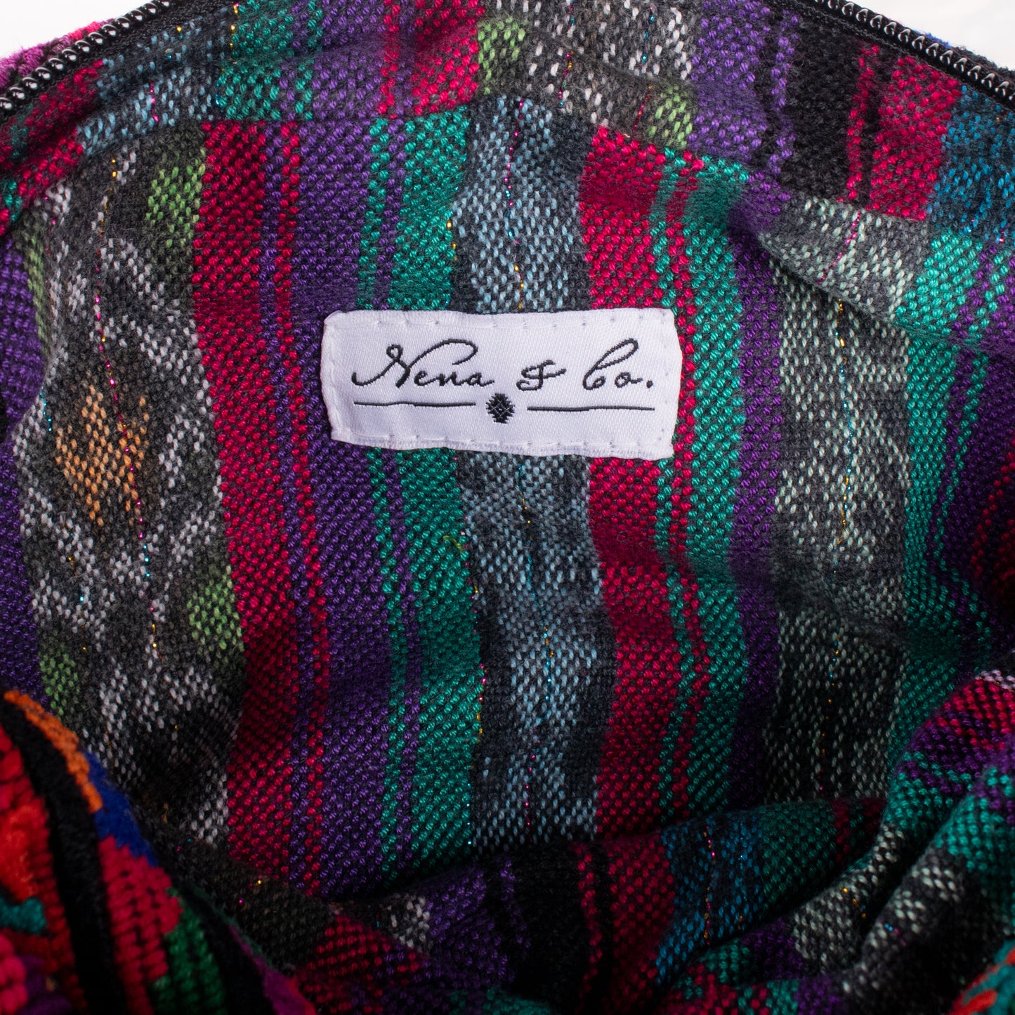 WANDER BAG - OOAK HUIPIL - BLACK - NO. 18529