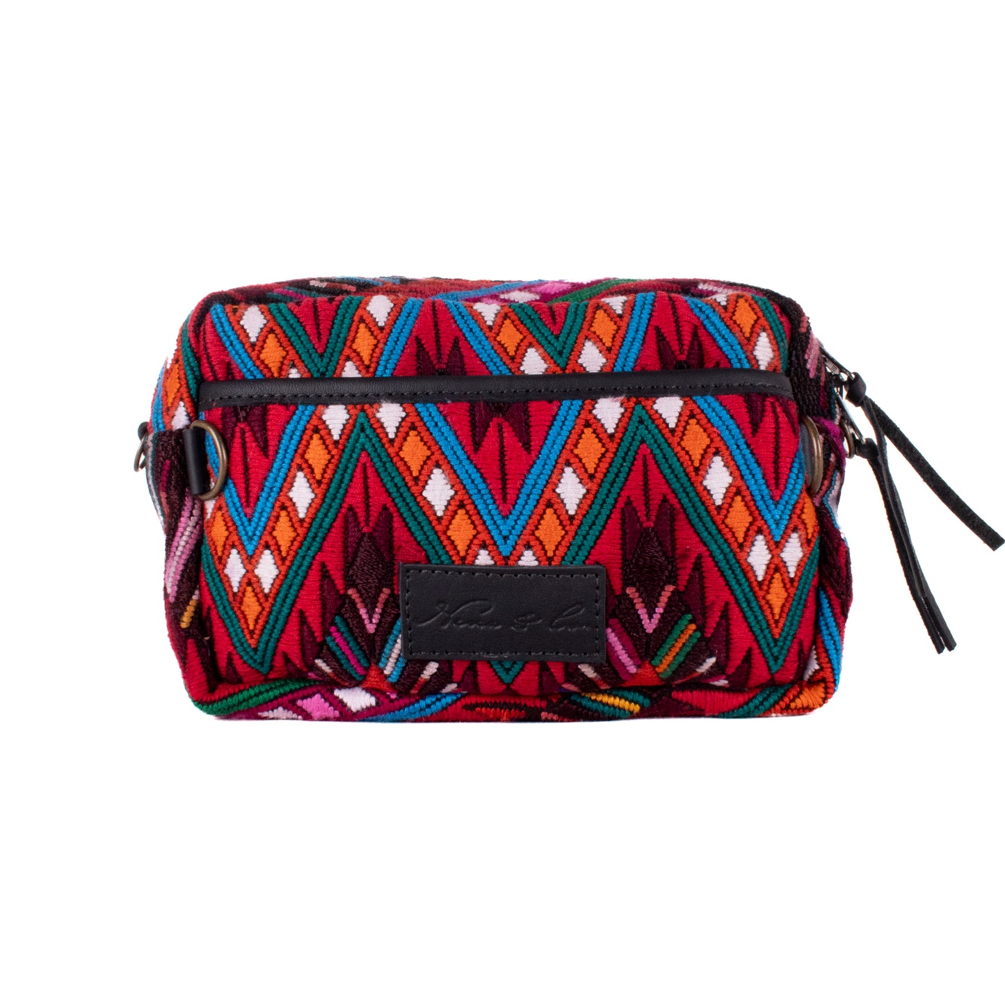 WANDER BAG - OOAK HUIPIL - BLACK - NO. 18530